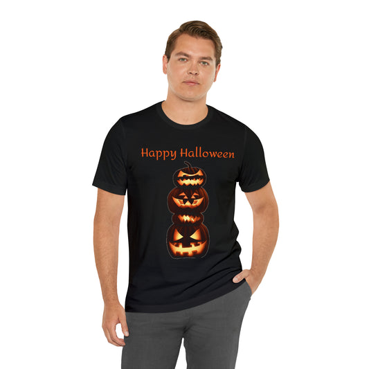 Pumpkin Stack Halloween T-shirt
