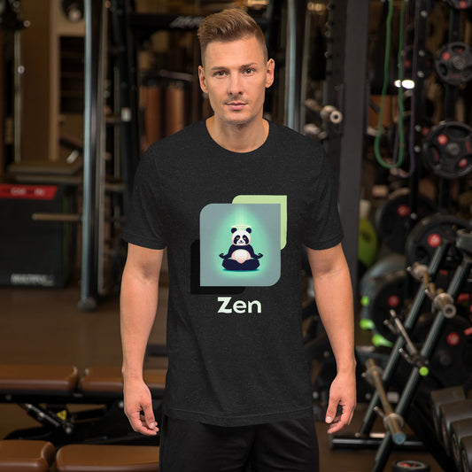 Panda Zen Unisex t-shirt
